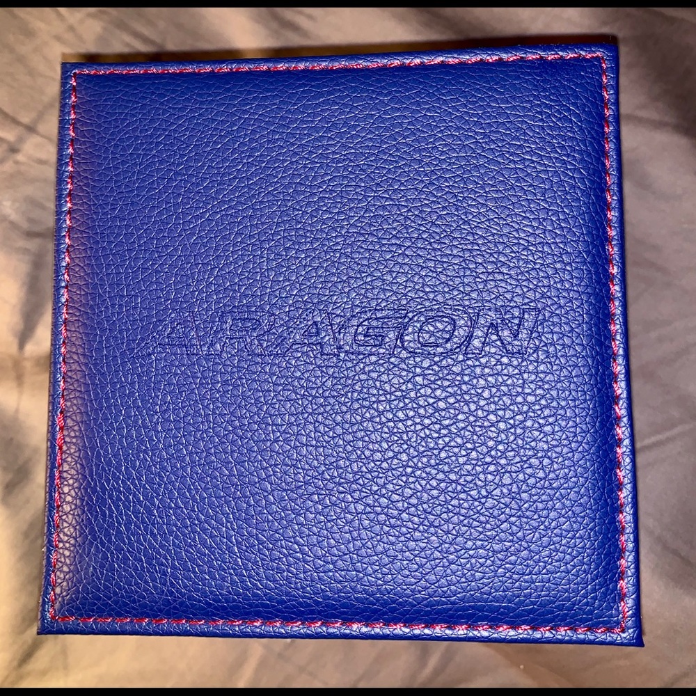 Aragon marbled caprice stone dial automatic watch - Picture 6 of 6